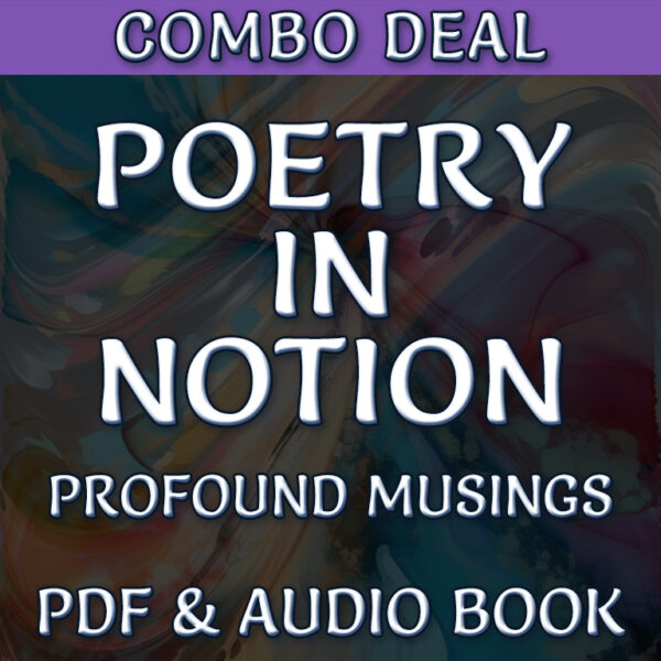 POETRY IN NOTION by R HILL | Combo Deal